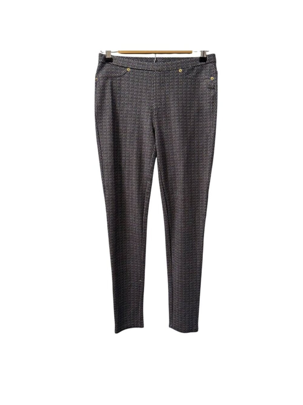 Michael Kors Womens  Pants Sz S Gray Textured Stretch Skinny Pants